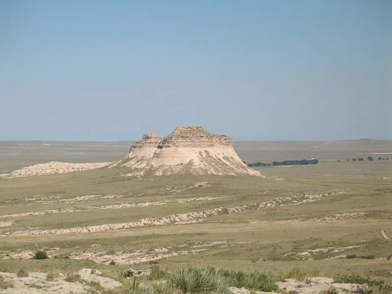 The Pawnee Buttes on the plains of Weld County