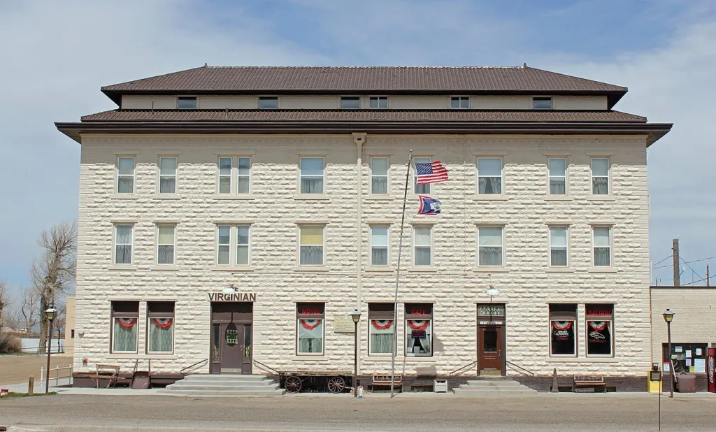 The Virginian Hotel in Medicine Bow, Wyoming